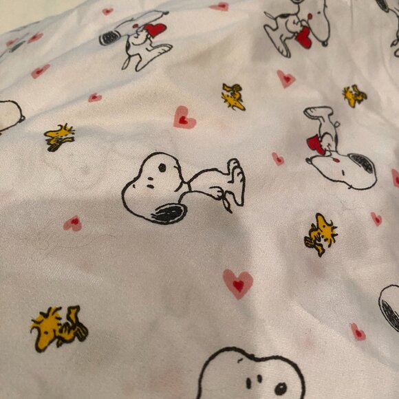 twin SNOOPY bottom fitted sheet by Berkshire - Picture 3 of 3